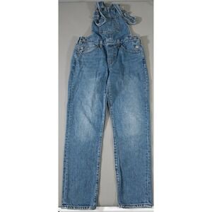 Levi's Denim Overalls Womens Small Blue Premium Straight Leg Bibs 36133-0007